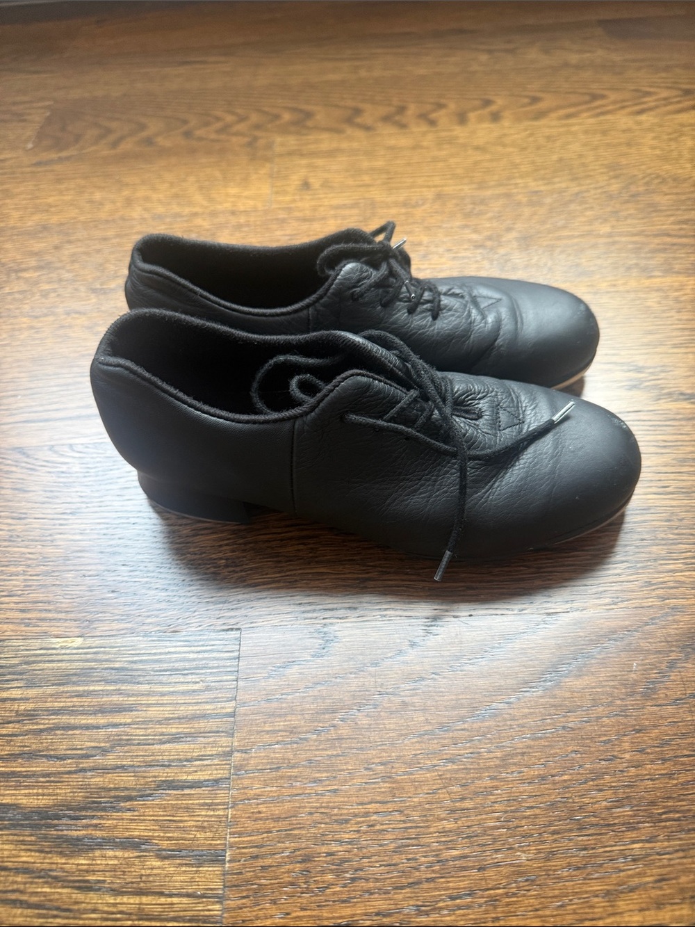 Bloch Black Kids Tap Shoes Lace-Up